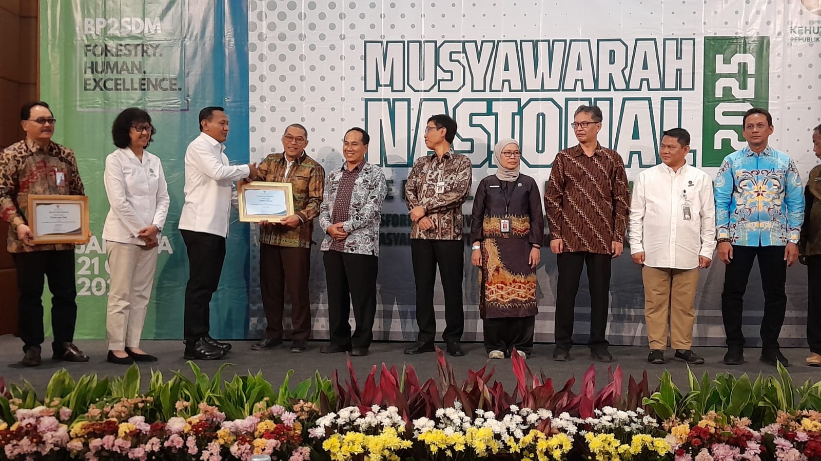 Lampung Juara 2 Nasional Penyelenggara Penyuluh Kehutanan Terbaik Tahun 2025